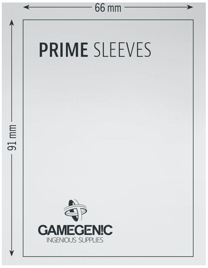 Gamegenic - Prime Card Sleeves (Black)
