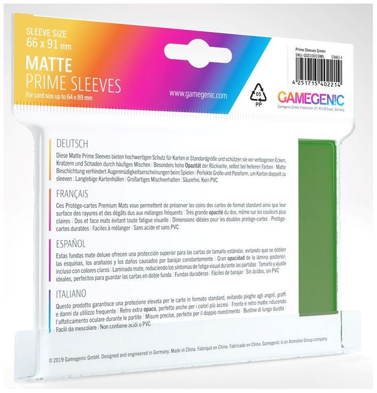 Gamegenic - Matte Prime Card Sleeves