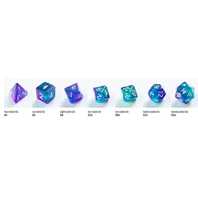 Gamegenic - RPG Dice Set: Galaxy Series