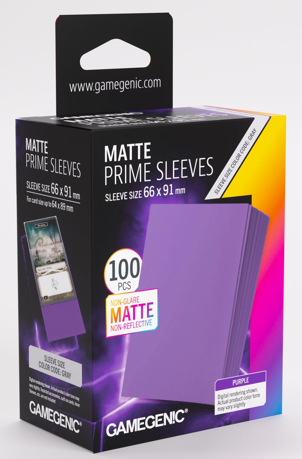 Gamegenic - Matte Prime Card Sleeves (New Packaging)