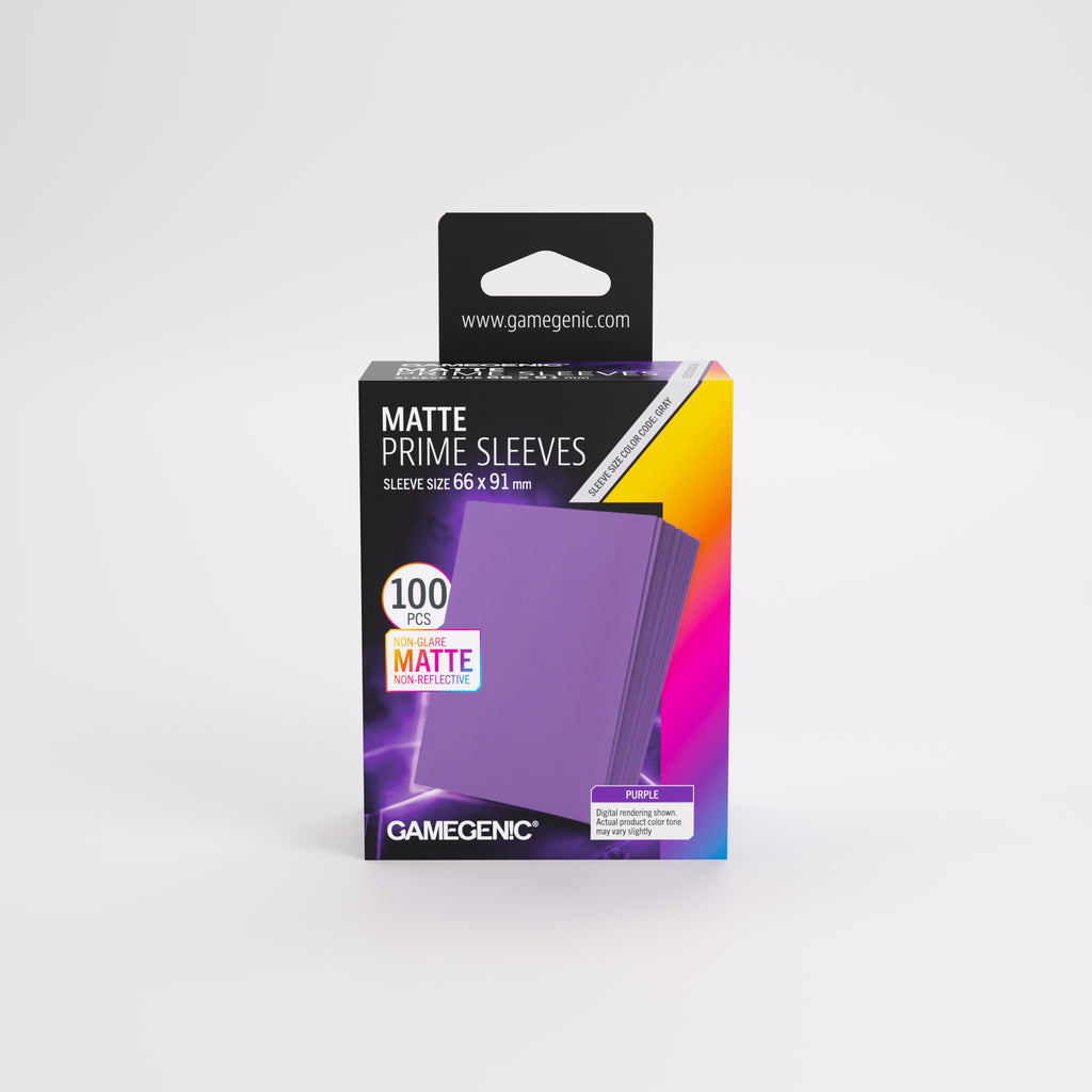 Gamegenic - Matte Prime Card Sleeves (New Packaging)