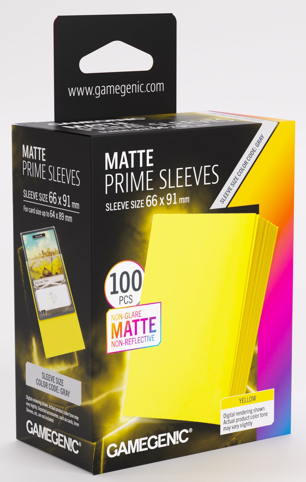 Gamegenic - Matte Prime Card Sleeves (New Packaging)
