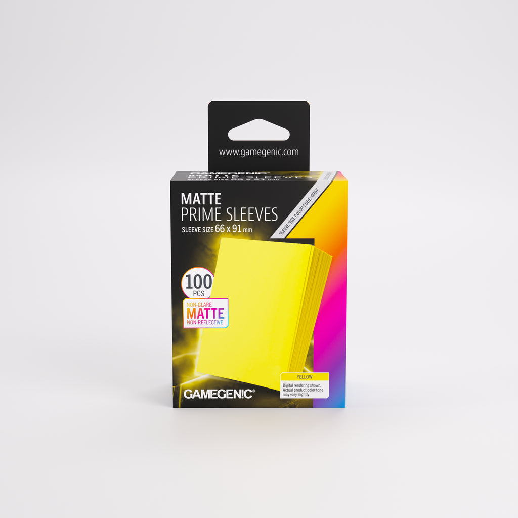 Gamegenic - Matte Prime Card Sleeves (New Packaging)