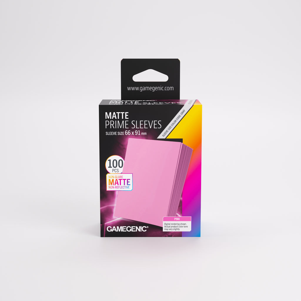 Gamegenic - Matte Prime Card Sleeves (New Packaging)