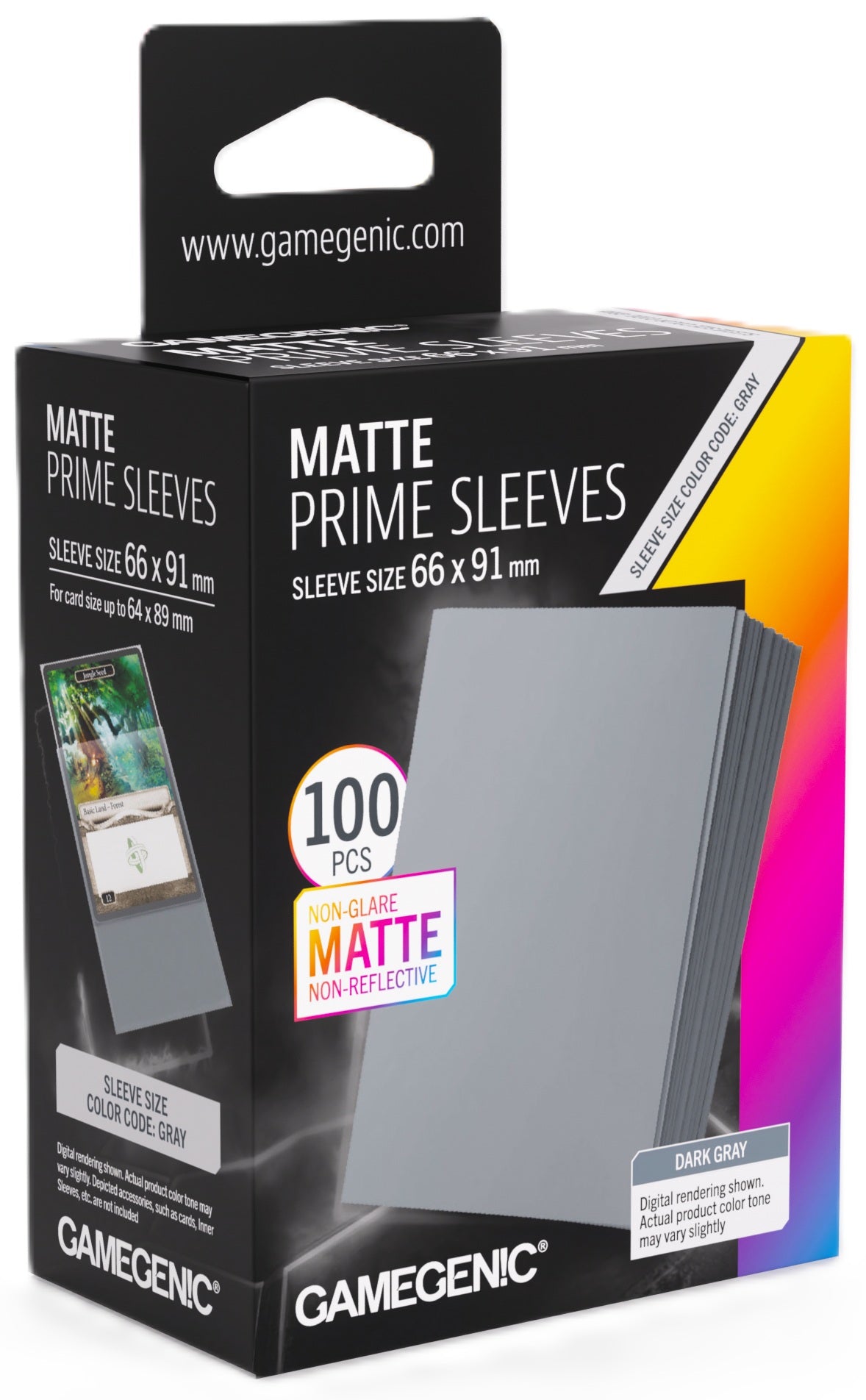 Gamegenic - Matte Prime Card Sleeves (New Packaging)