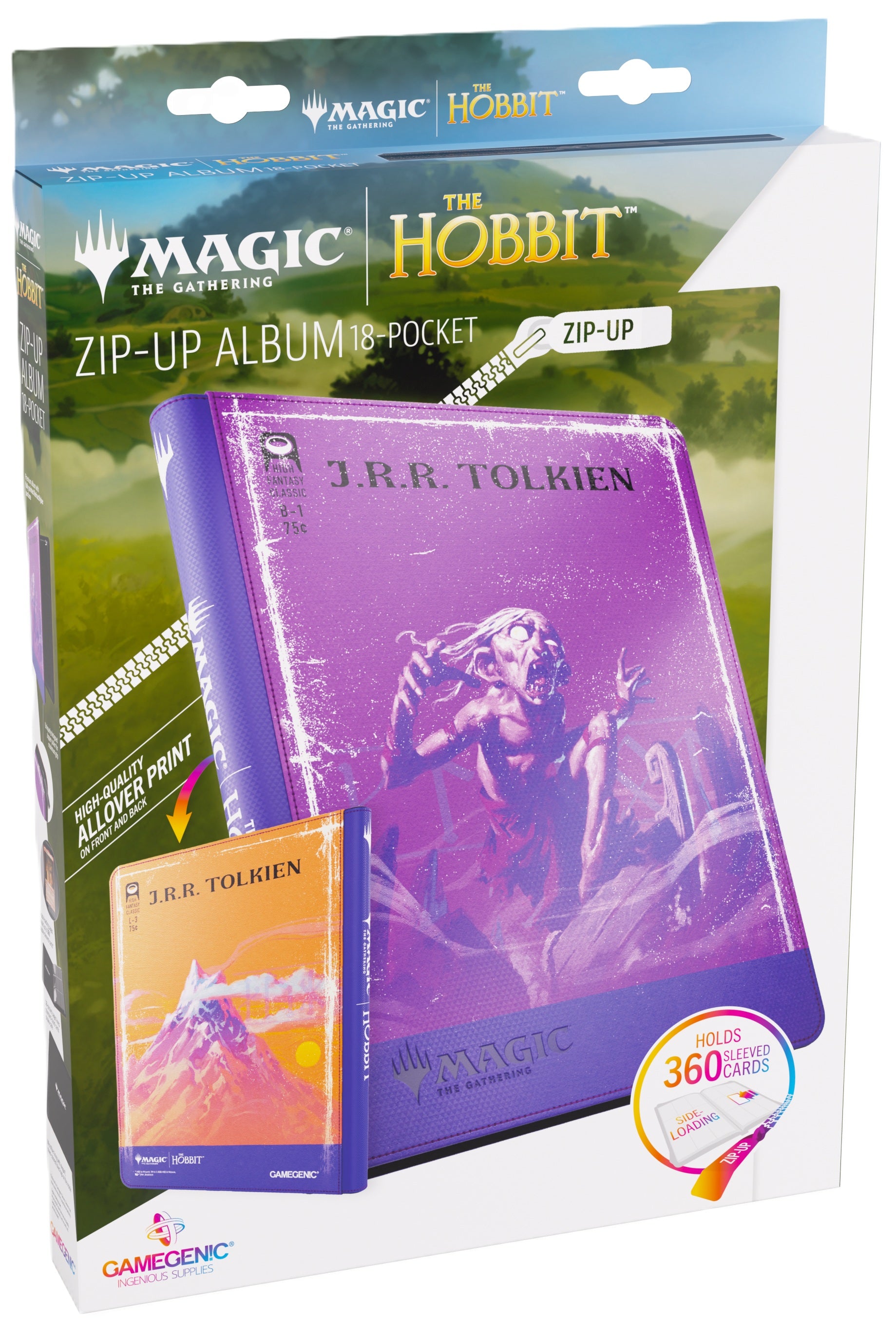 Gamegenic - Zip-Up Album 18-Pocket (MTG: The Hobbit)