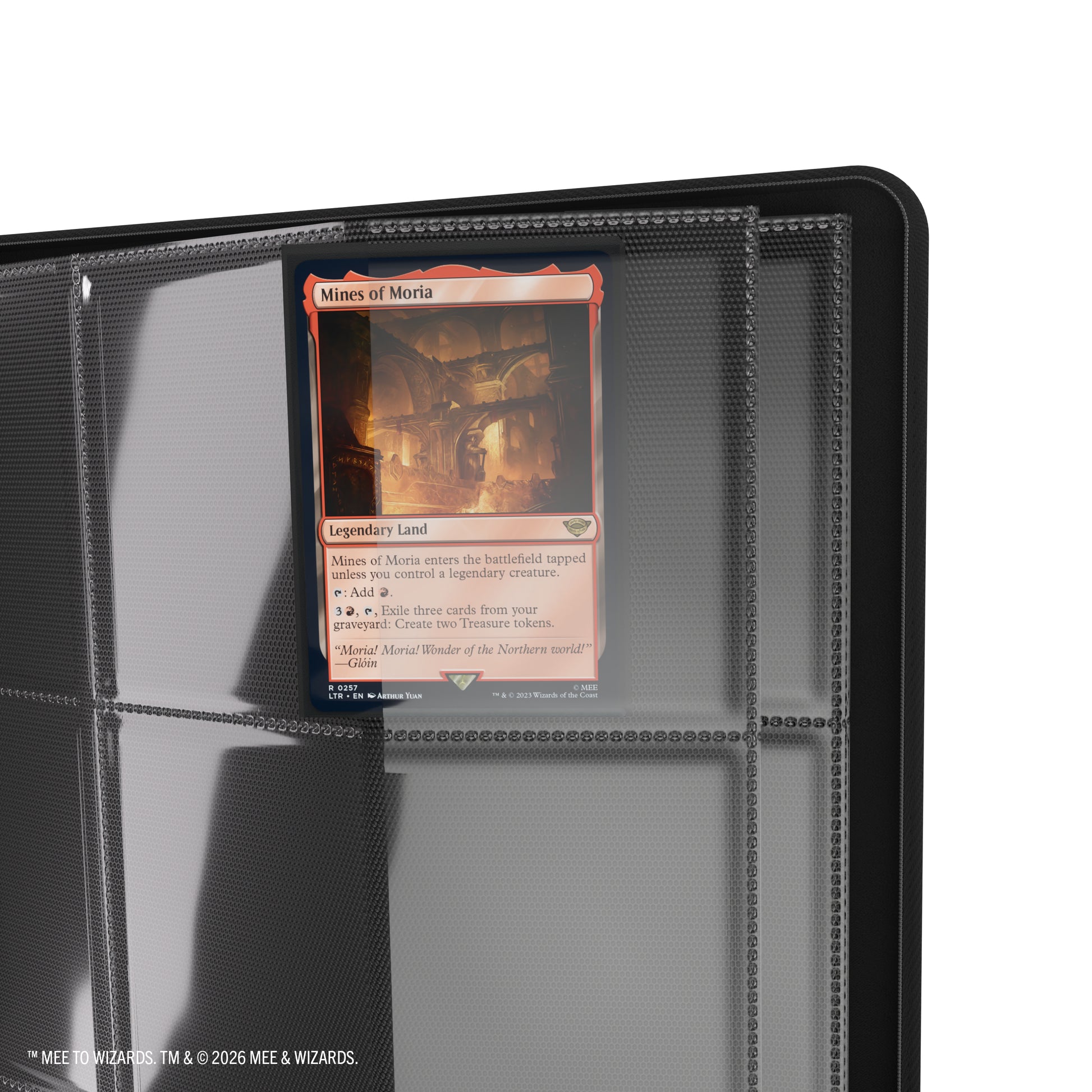 Gamegenic - Zip-Up Album 18-Pocket (MTG: The Hobbit)