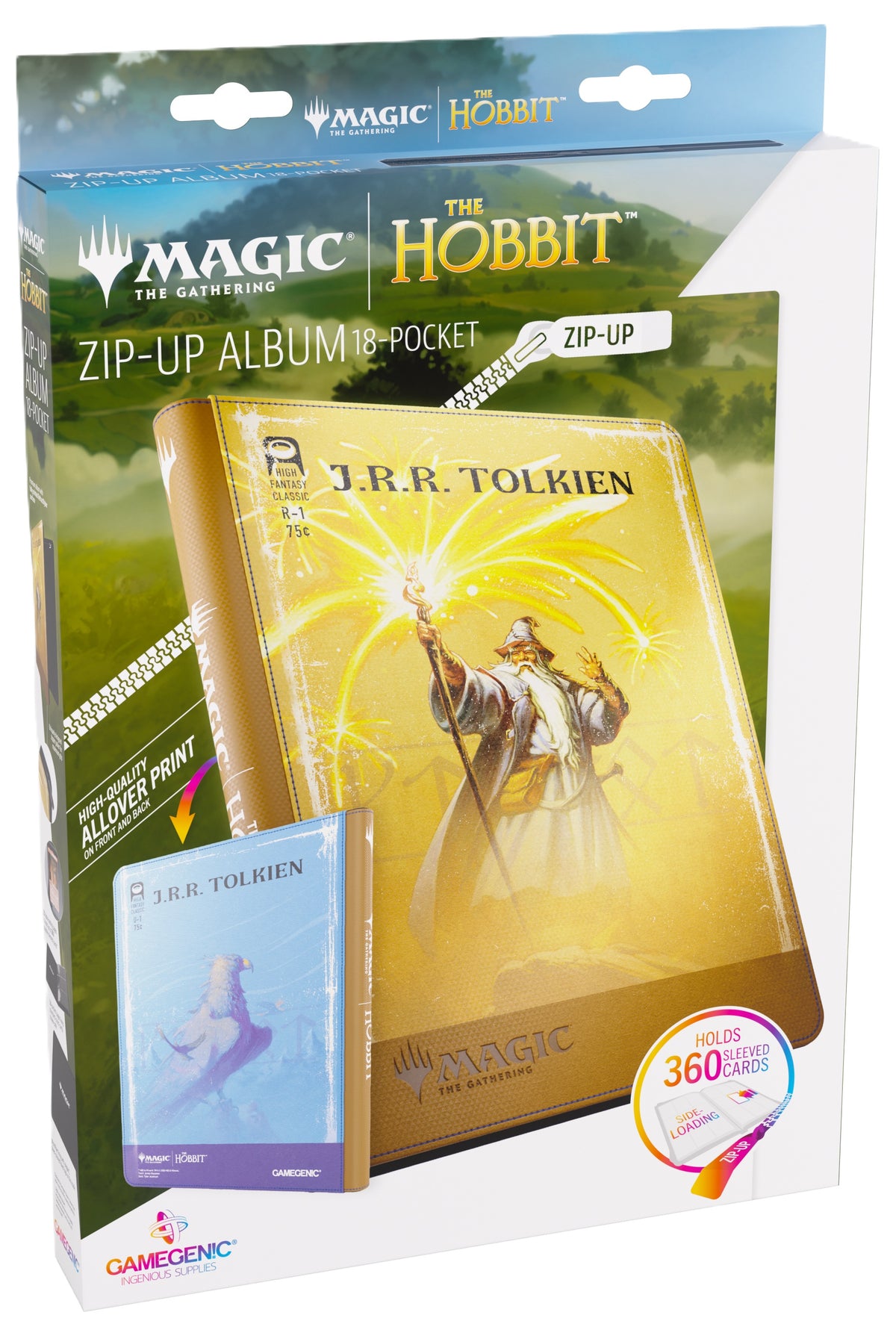 Gamegenic - Zip-Up Album 18-Pocket (MTG: The Hobbit)