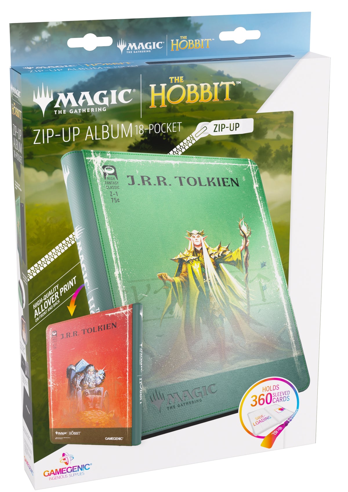 Gamegenic - Zip-Up Album 18-Pocket (MTG: The Hobbit)