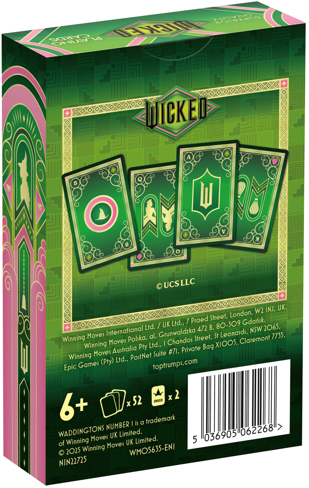 Waddingtons Playing Cards - Wicked