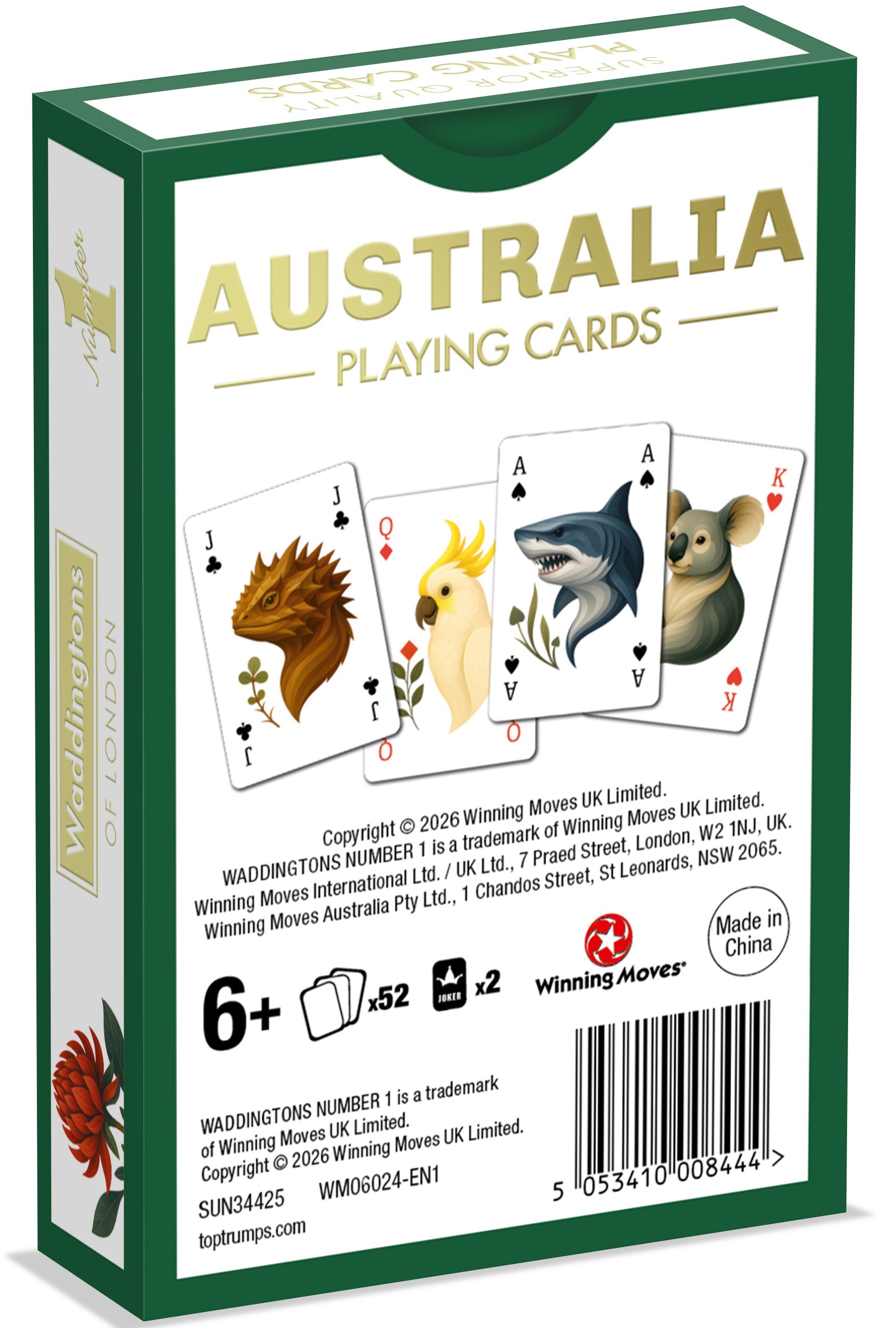 Waddingtons Playing Cards - Australia