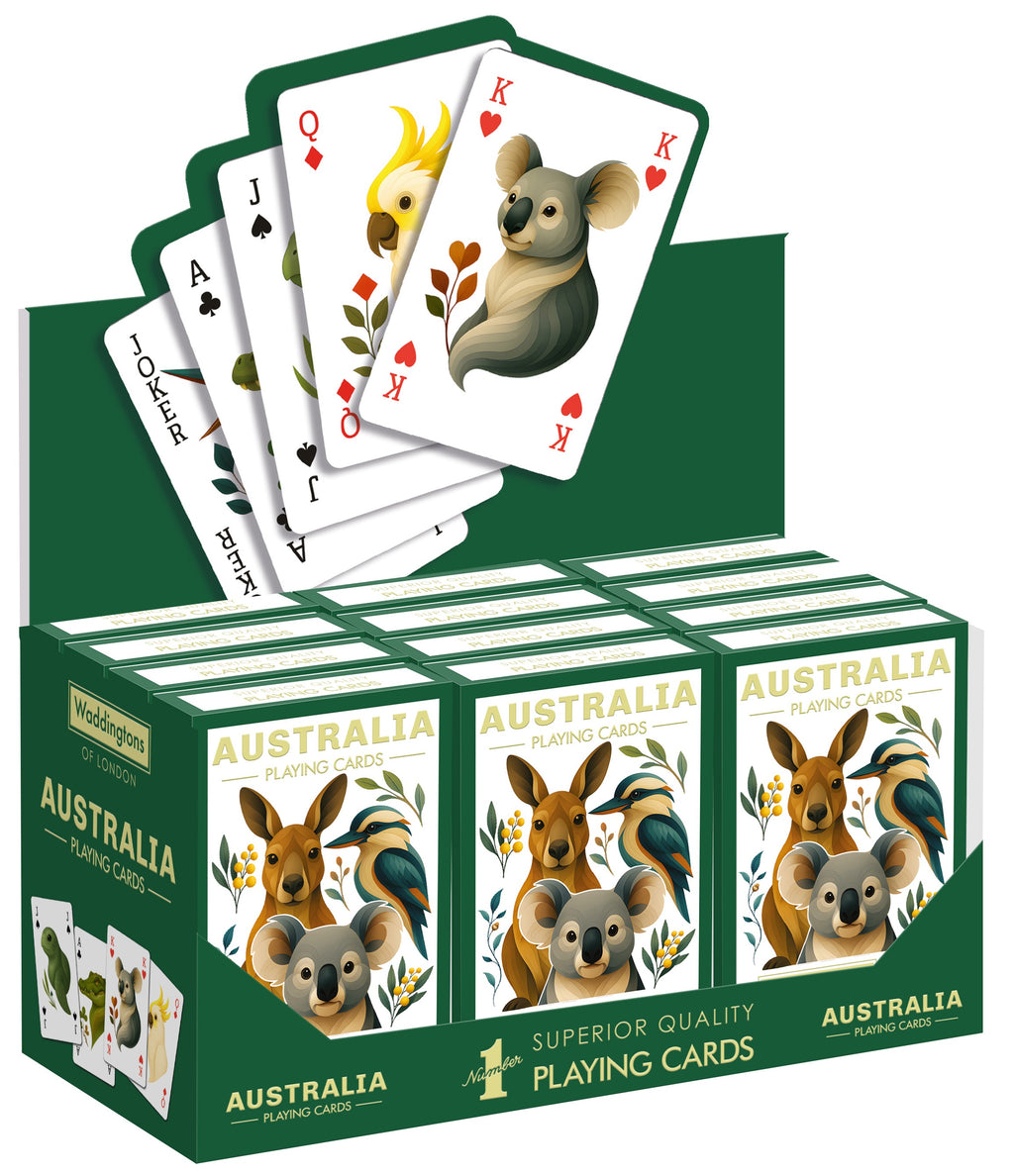 Waddingtons Playing Cards - Australia