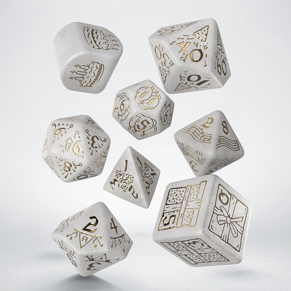 Q WORKSHOP - Happy Birthday Dice Set