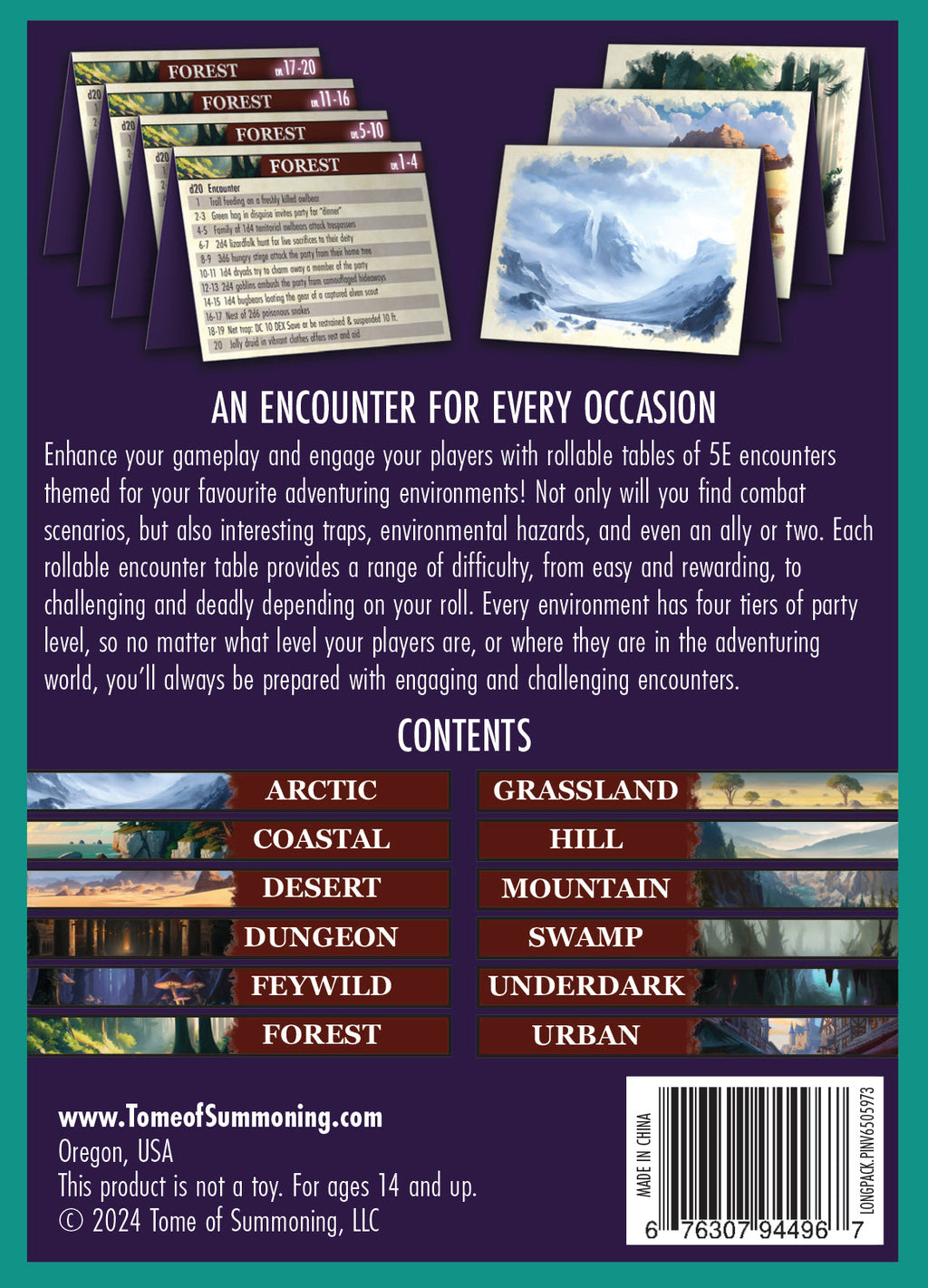 The Deck of Encounters