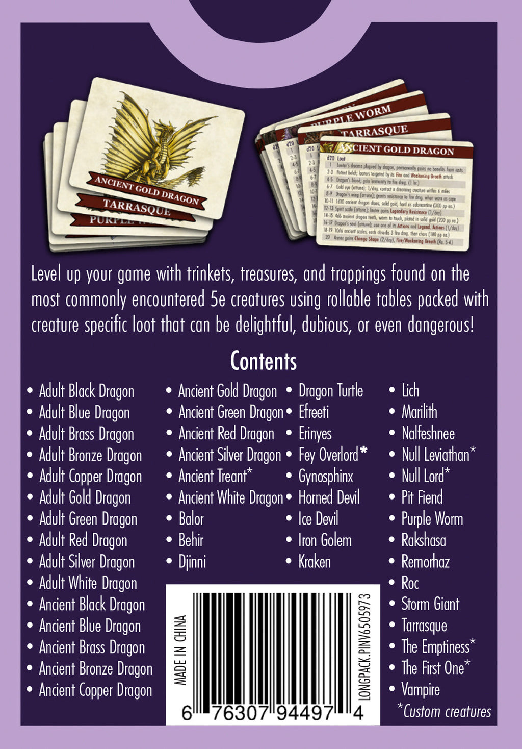 The Deck of Loot - Core Pack 3