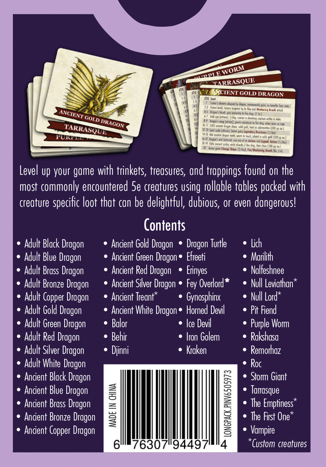 The Deck of Loot - Core Pack 3