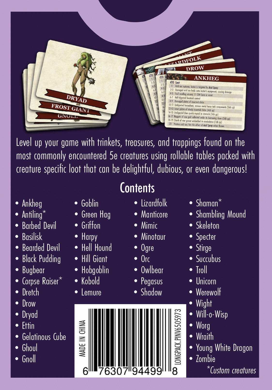 The Deck of Loot - Core Pack 1