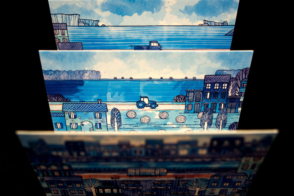 Railroad Ink - Deep Blue Edition