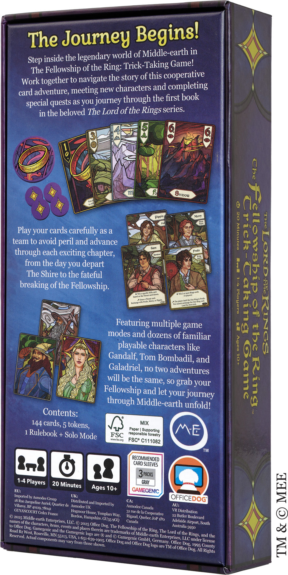 The Lord of the Rings: The Fellowship of the Ring - Trick-Taking Game
