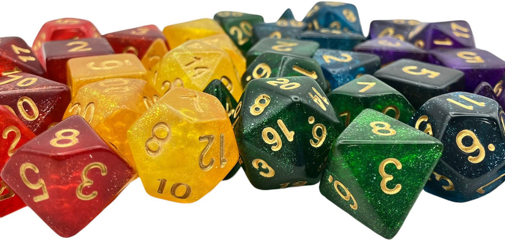 Mimic Chest and Treasure Dice Collection