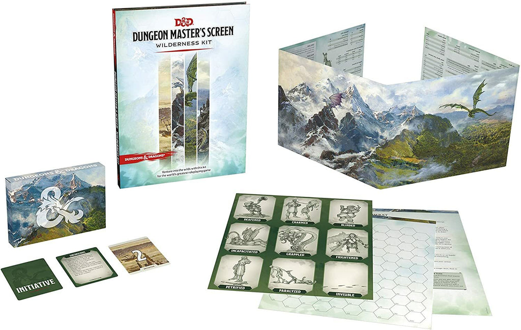 Dungeons & Dragons: Masters Screen Wilderness Kit