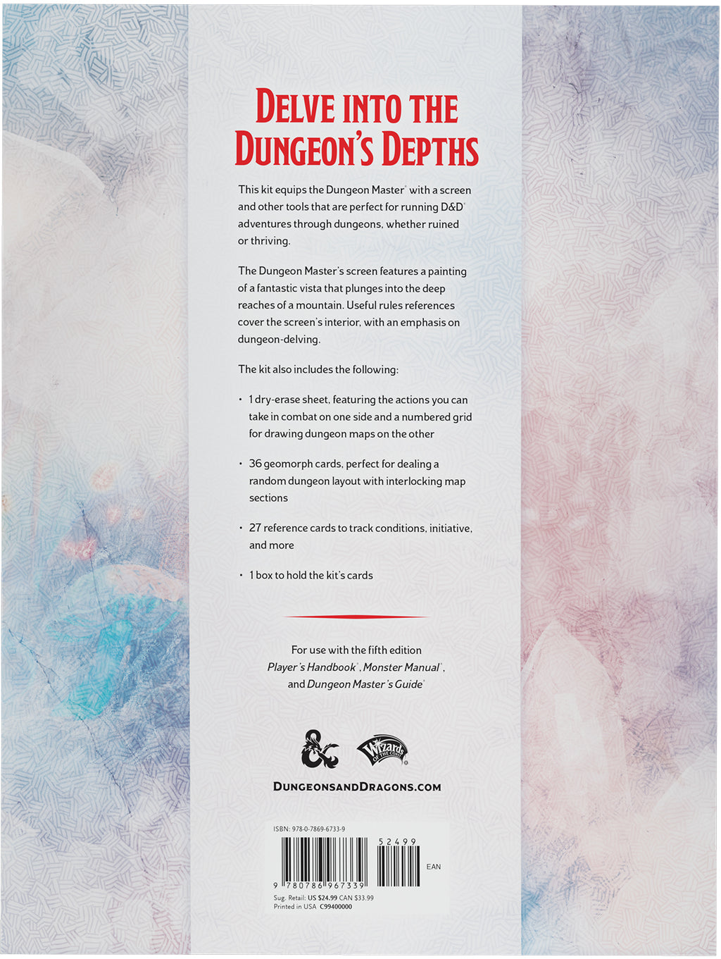 Dungeons & Dragons: Masters Screen Dungeon Kit