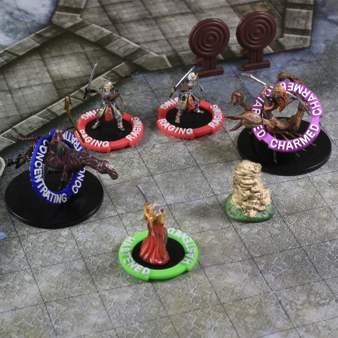RPG Condition Rings set