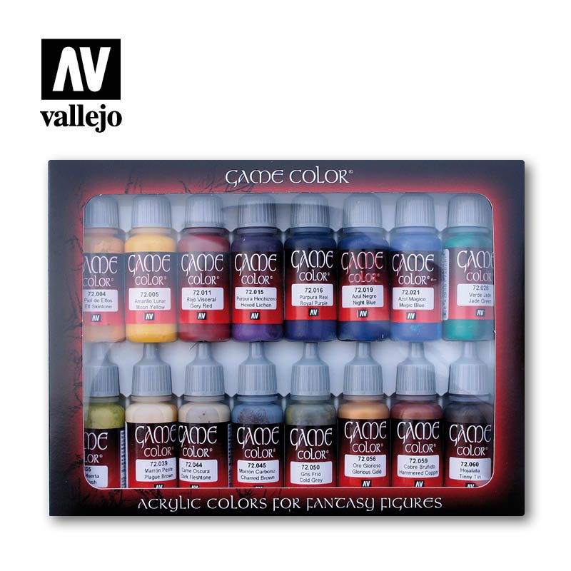 Vallejo: Game Colour - Advanced 16 Colour Set