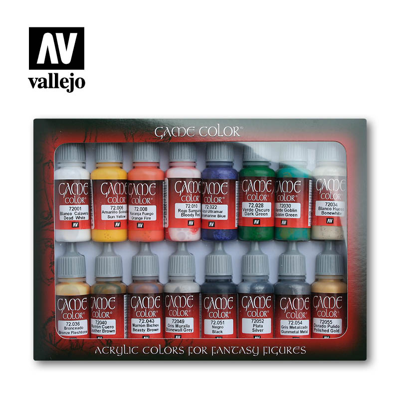 Vallejo: Game Colour - Introduction 16 Colour Set